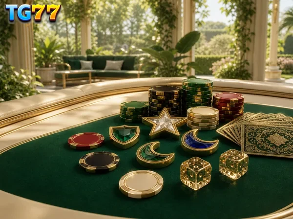 Tongits Go table view at TG77